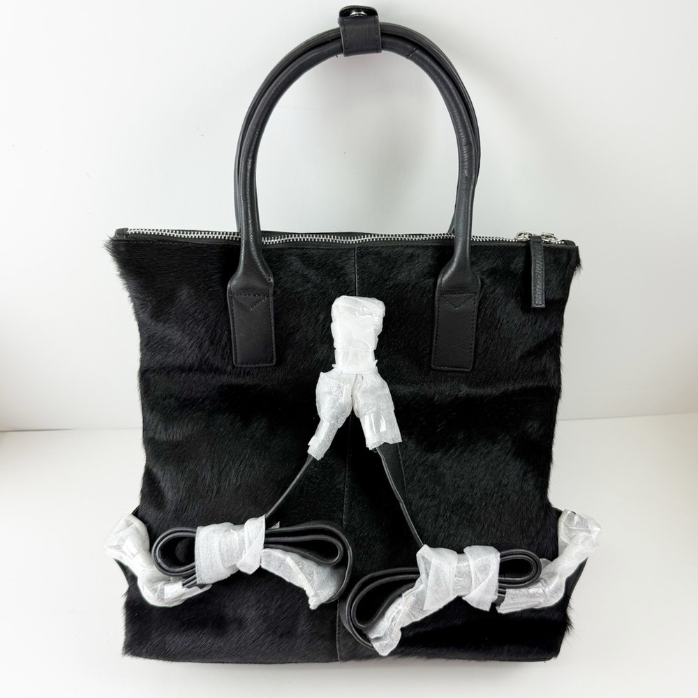 Brix & Bailey Black Convertible Leather Backpack Purse NWT NEW - Picture 3 of 10